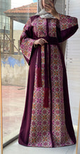 NAJMA Burgundy Thob Dress