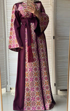 NAJMA Burgundy Thob Dress