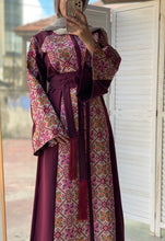 NAJMA Burgundy Thob Dress