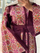 NAJMA Burgundy Thob Dress