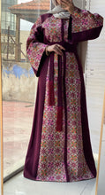 NAJMA Burgundy Thob Dress