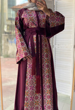 NAJMA Burgundy Thob Dress
